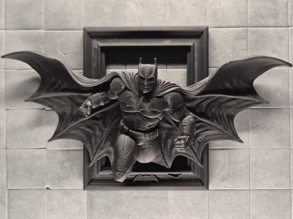 Batman Out of Frame 3D print